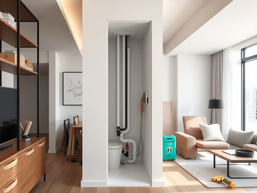 Zabudowa pionów instalacyjnych w mieszkaniu: kiedy jest możliwa i jak zapewnić bezpieczny dostęp podczas remontu