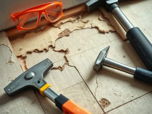 Usuwanie starej podłogi w bloku: jak bezpiecznie i skutecznie przygotować podłoże do remontu