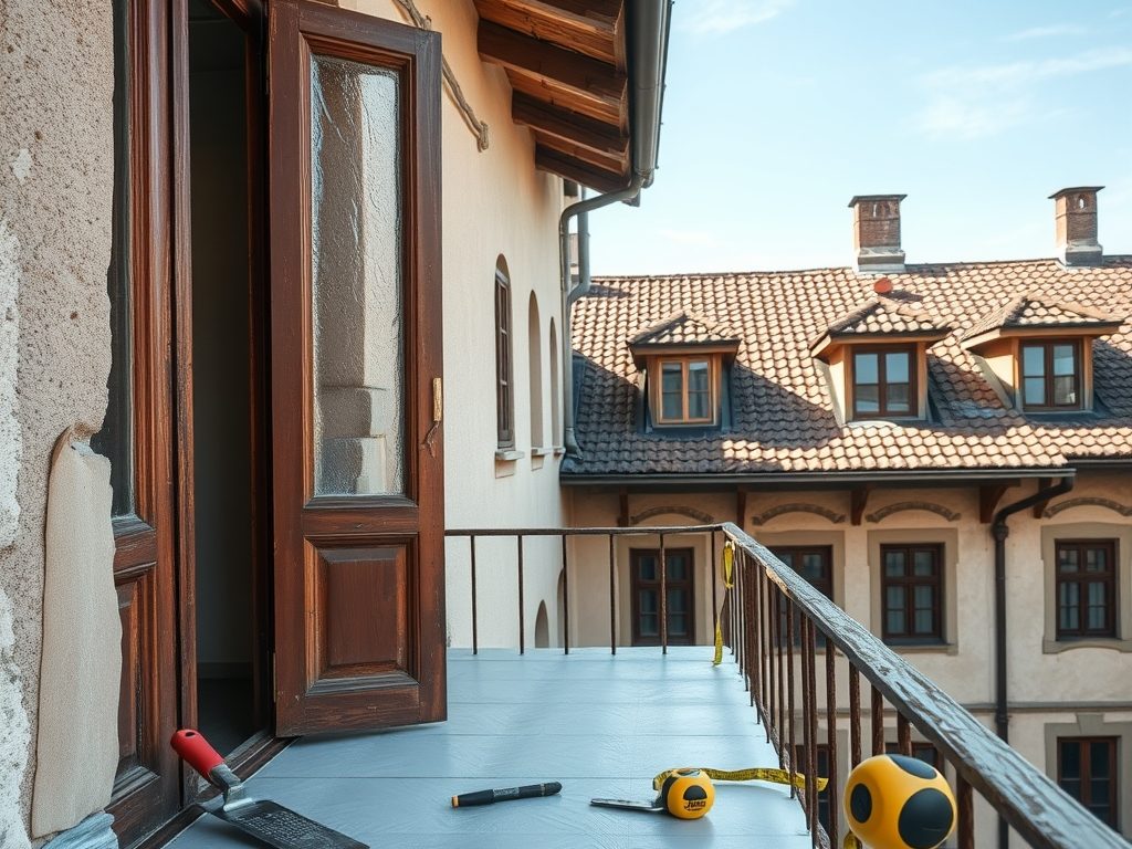Ocieplenie balkonu w starym domu: jak uniknąć mostków termicznych i problemów z wilgocią przy remoncie Ocieplenie balkonu w starym domu: jak uniknąć mostków termicznych i problemów z wilgocią przy remoncie
